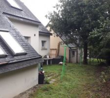 Façade nord (désolé c'est un chantier)