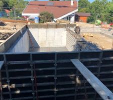 Finition des murs du sous-sol