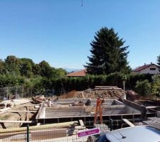 Finition des murs du sous-sol