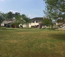 Notre terrain le jour de notre premi&egrave;re visite