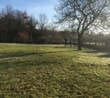 Visite sur le terrain une fois &ecirc;tre devenu propri&eacute;taire.