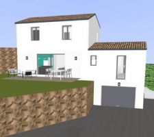 Plan 3D maison