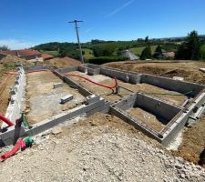 Construction du VS et mise en place des ferrailles