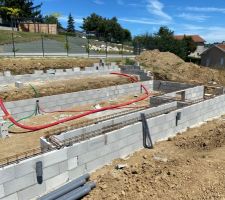 Construction du VS et mise en place des ferrailles