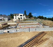 Construction du VS et mise en place des ferrailles