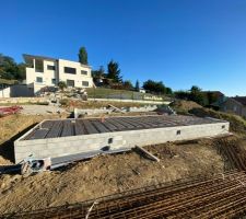 Entrevous PVC et ferraillage