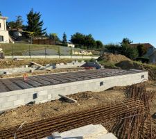 Entrevous PVC et ferraillage