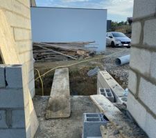 Vue de la porte d'entr&eacute;e