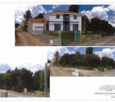 Représentation graphique de notre futur maison