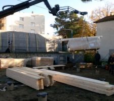 Arriv&eacute;e de la maison