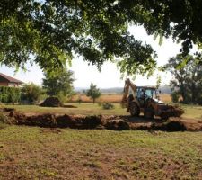 Sous un beau soleil, cela prend forme