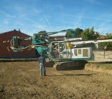 Machines pour pieux de 8 mètres