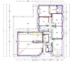 Plan maison 121 m² habitable