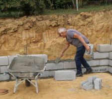 Mur pour le vide sanitaire