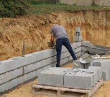 Mur pour le vide sanitaire