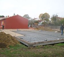 En marron pour le garage et le cellier en bois