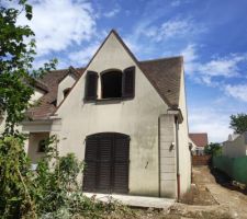Création d'un balcon prévu fenêtre étage
