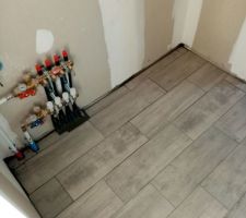 Pose carrelage chambre 2