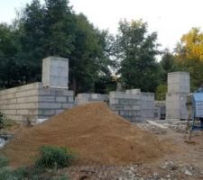 &Eacute;l&eacute;vation des murs