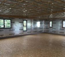 Raillage plafond R+1