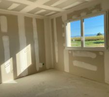 Placo intérieur chambre 1