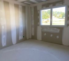 Placo intérieur chambre 3