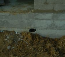 Bouche d'aération mal située