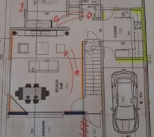 1er jet du plan