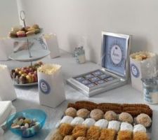 Une partie du buffet sucré
