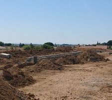 Avancement des travaux du lotissement