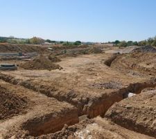 Avancement des travaux du lotissement