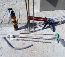 Reprise de fer &agrave; b&eacute;ton