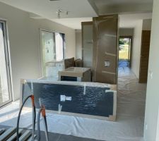 Livraison de la cuisine !