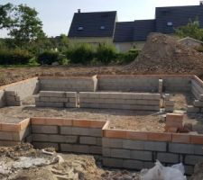 Vide sanitaire en cours de réalisation