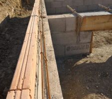 Vide sanitaire en cours de réalisation