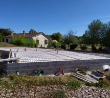 Fondations + vide sanitaire