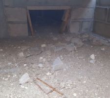 Intérieur du vide sanitaire