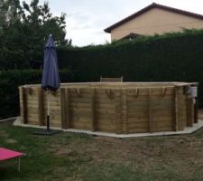 Piscine presque finie