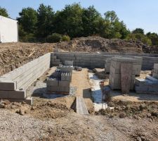 Construction du vide sanitaire