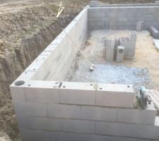 Construction du vide sanitaire