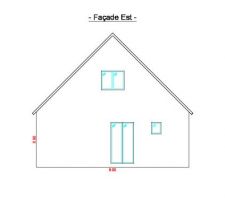 Voici ci joint les plan de notre maison que nous avons dessinés nous même