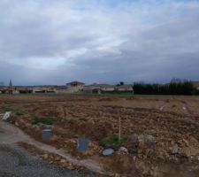 &Eacute;volution du lotissement avant construction