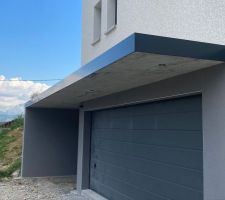 Couvertine en aluminium 
Casquette garage