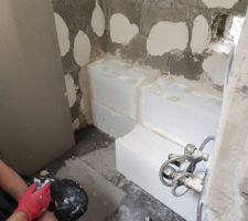 Contruction du banc de douche