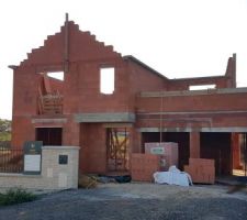 Pignon façade avant