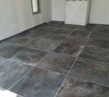 Carrelage rectifié suite parentale