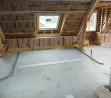Mezzanine, vue du dessus de l'entrée