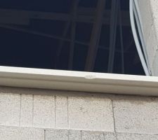 Les premières réclamations avec la plupart des seuils de fenêtre abîmés