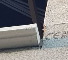 Premiers soucis à cause de plusieurs seuils de fenêtre abîmés.