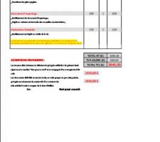 Devis G&eacute;om&egrave;tre.